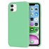 Apple iPhone 11 CaseUp Slim Liquid Silicone Kılıf Yeşil 1